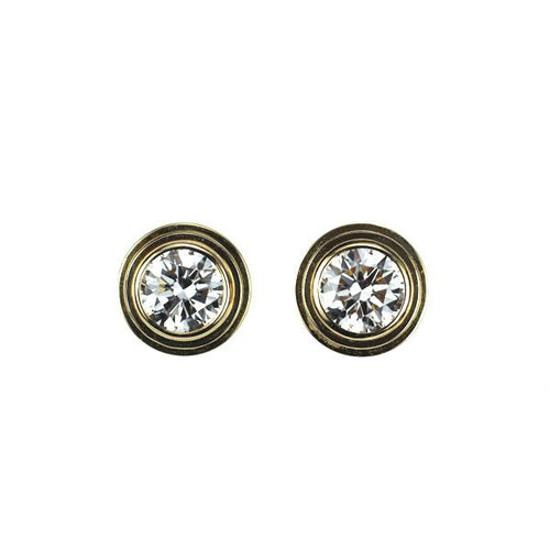 Cartier Earrings (For Both Ears) K18Yg Sm