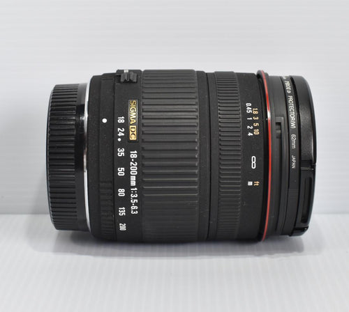 Sigma Lens (Zoom) 18-200Mm 1:3.5-6.3 Dc