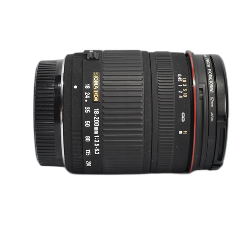 Sigma Lens (Zoom) 18-200Mm 1:3.5-6.3 Dc