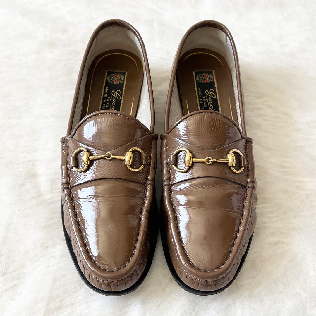 Gucci Loafers Leather Shoes 1953