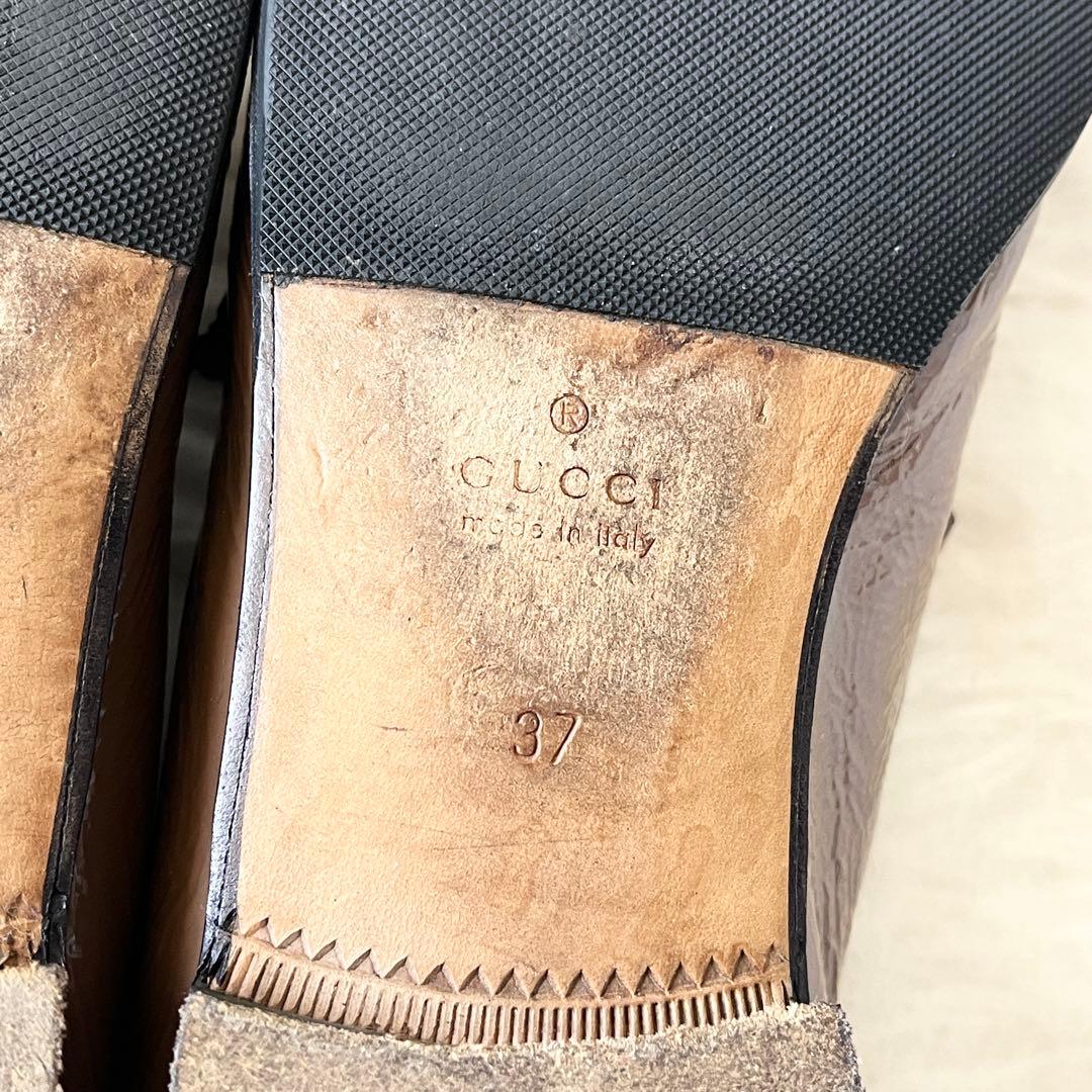 Gucci Loafers Leather Shoes 1953