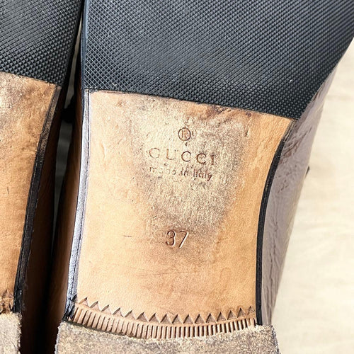 Gucci Loafers Leather Shoes 1953