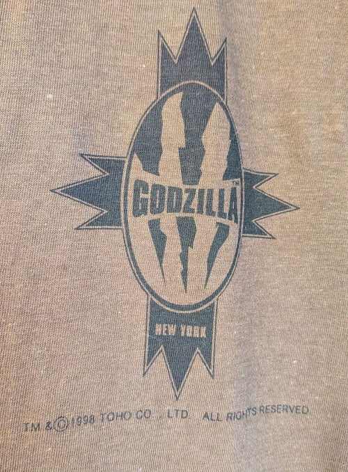 Movie Tee T-Shirts 90S 1998 Godzilla T