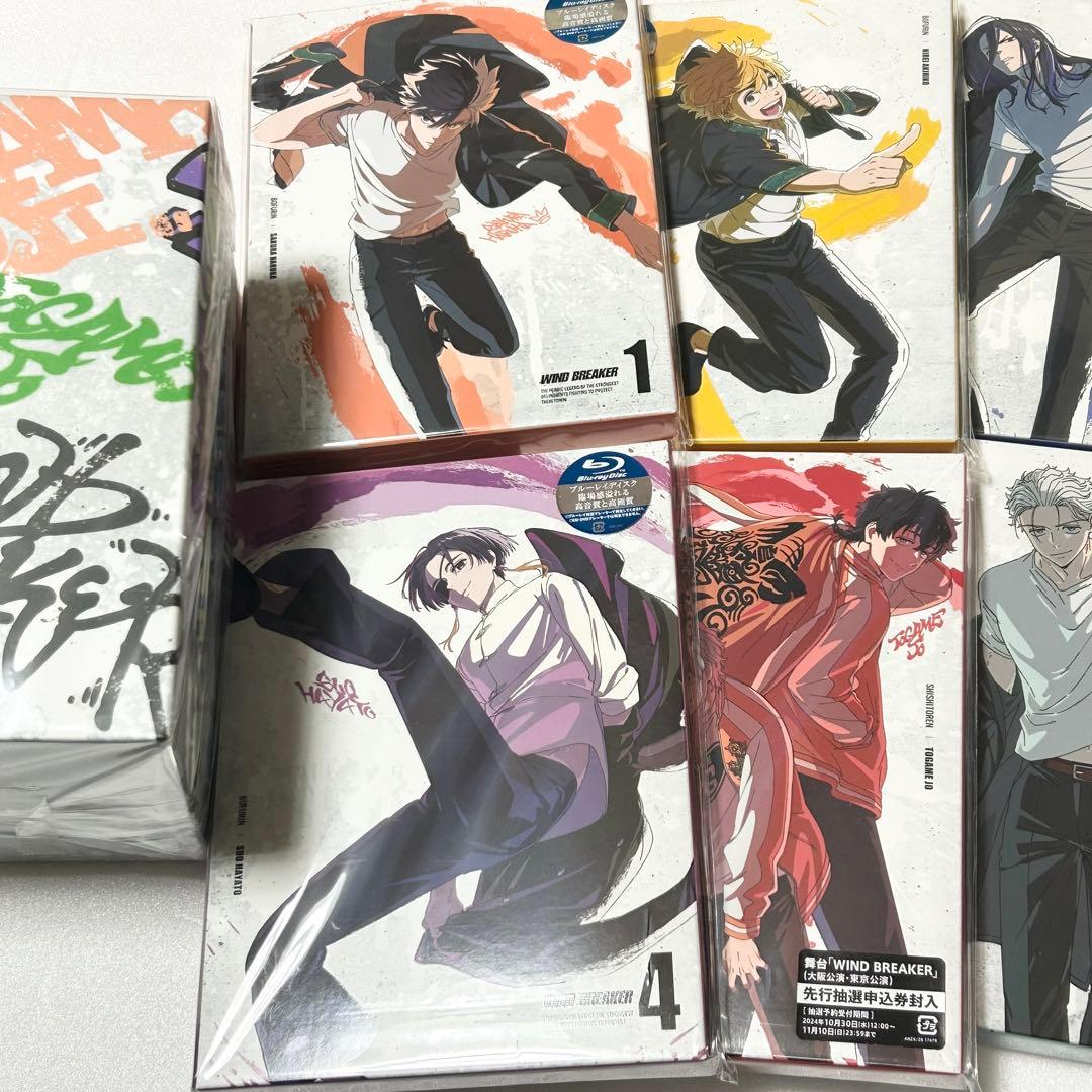 Anime Windbreaker Blu-Ray Box
