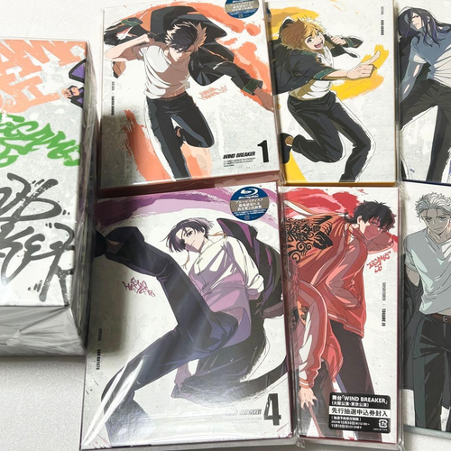 Anime Windbreaker Blu-Ray Box
