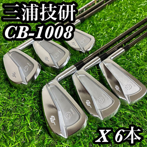 Miura Golf Iron Set Cb-1008 3 Tour115 10 X 6