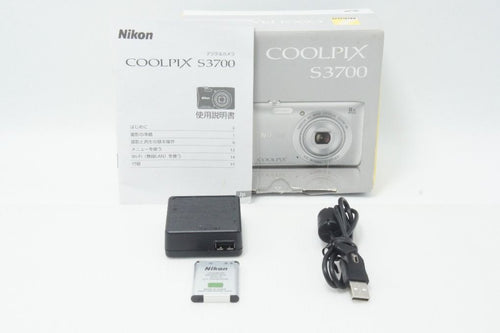 Nikon Compact Digital Camera Coolpix S3700 260626E