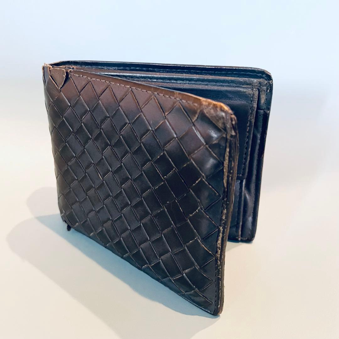 Bottega Veneta Bifold Wallets Navy