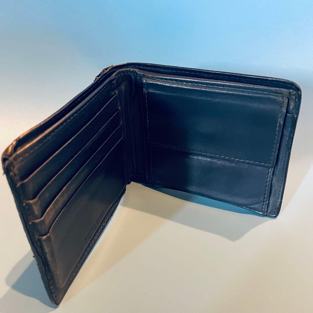 Bottega Veneta Bifold Wallets Navy