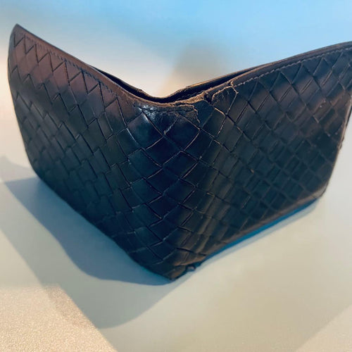 Bottega Veneta Bifold Wallets Navy