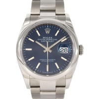Rolex Automatic Winding Clock 126200 Ss