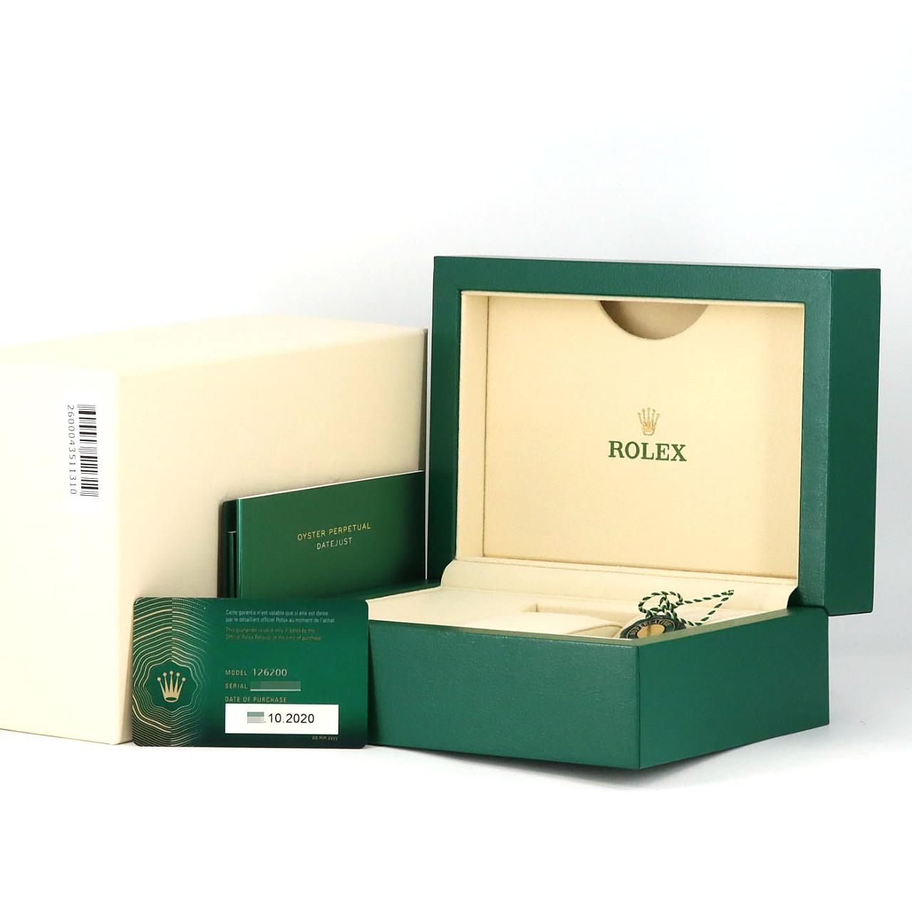 Rolex Automatic Winding Clock 126200 Ss