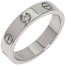 Cartier Ring 1P #51 K18Wg