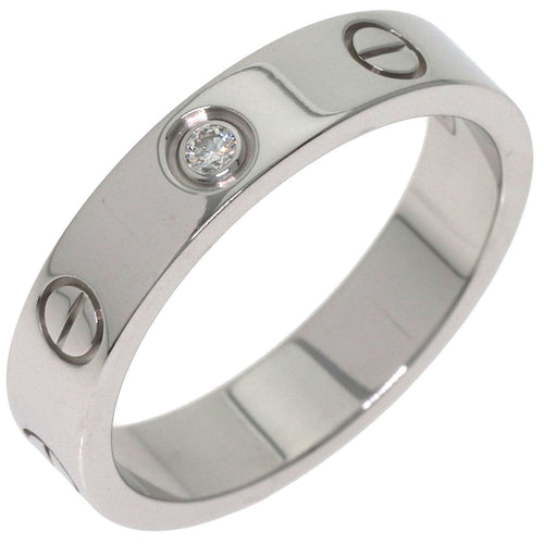 Cartier Ring 1P #51 K18Wg