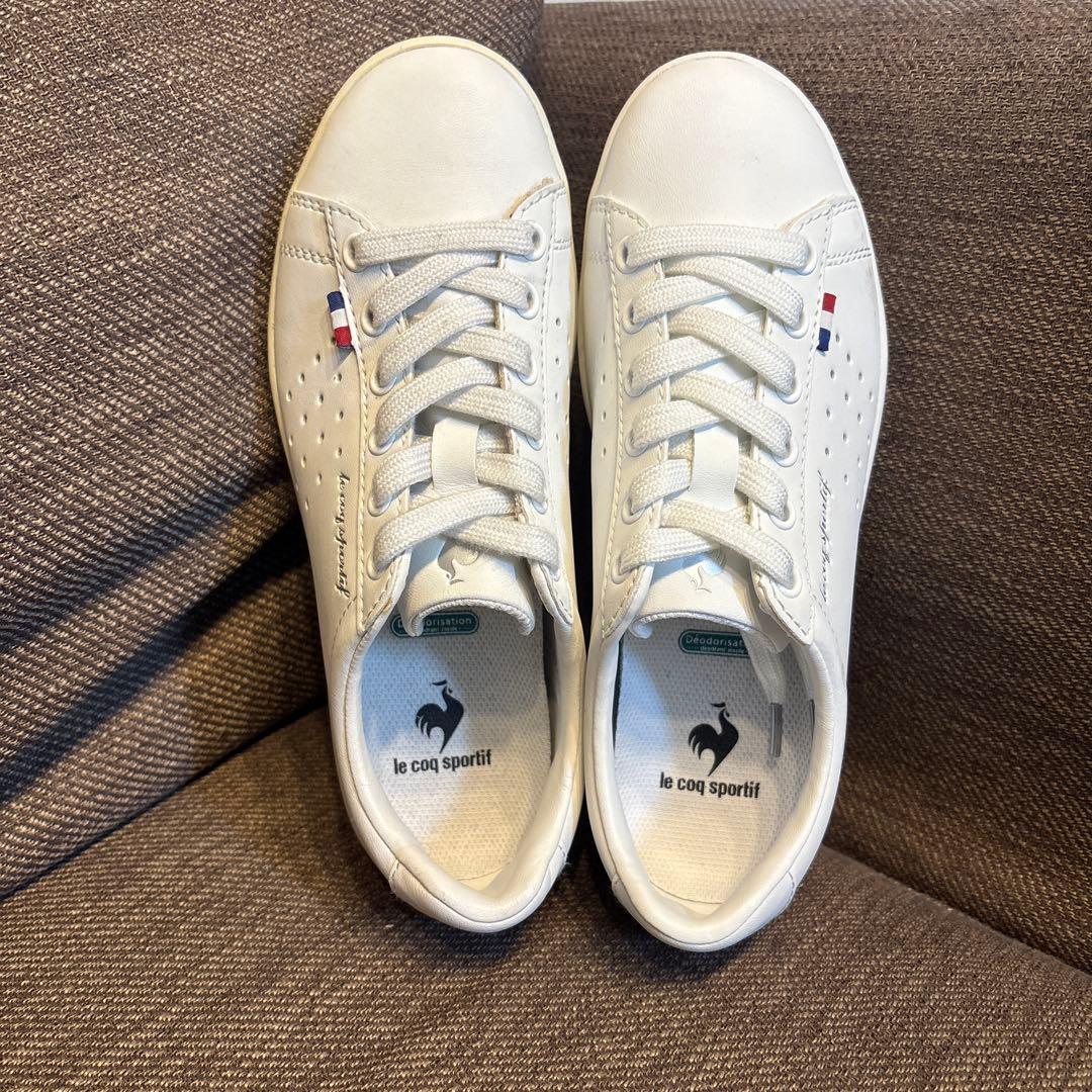 Le Coq Sportif Sneakers La Roland Sl White/Silver Silver White