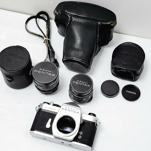 Slr Camera (Film) Asahi Pentax Spotmatic Sp Super Takumar