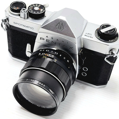 Slr Camera (Film) Asahi Pentax Spotmatic Sp Super Takumar