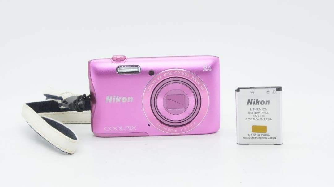Compact Digital Cameras F3086 Nikon Coolpix S3700