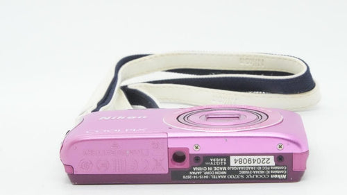 Compact Digital Cameras F3086 Nikon Coolpix S3700