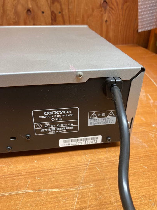 Onkyo Cd Sacd Player C-733