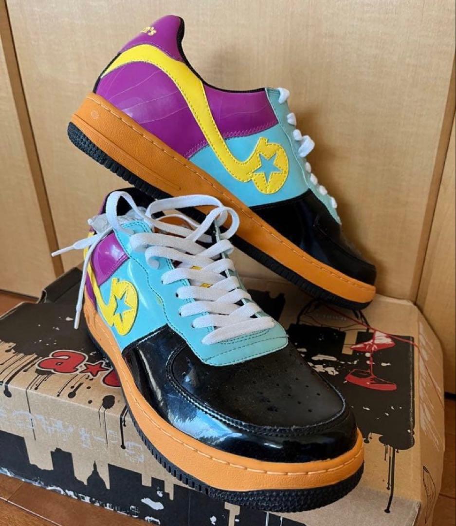 A Bathing Ape Sneakers A-Town'S Shoes Bapesta Atl Sneaker 28.5