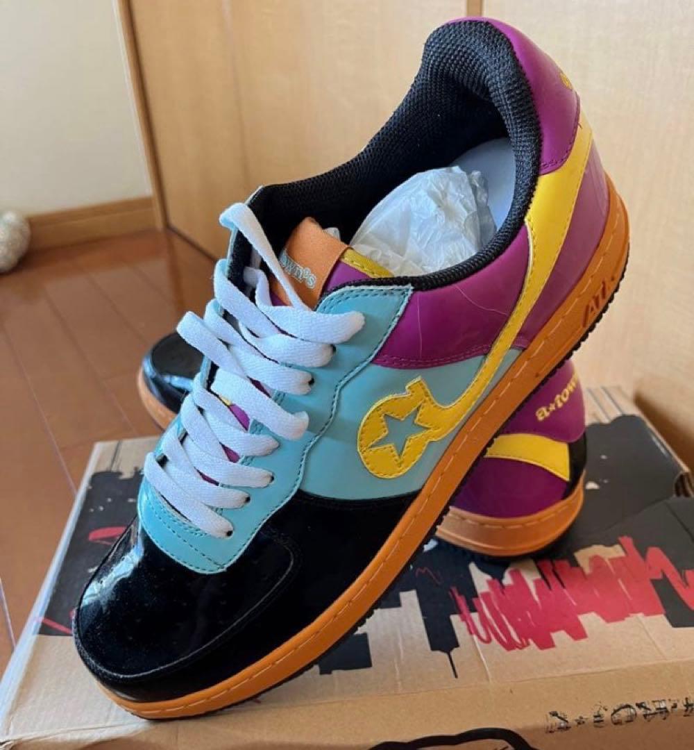 A Bathing Ape Sneakers A-Town'S Shoes Bapesta Atl Sneaker 28.5