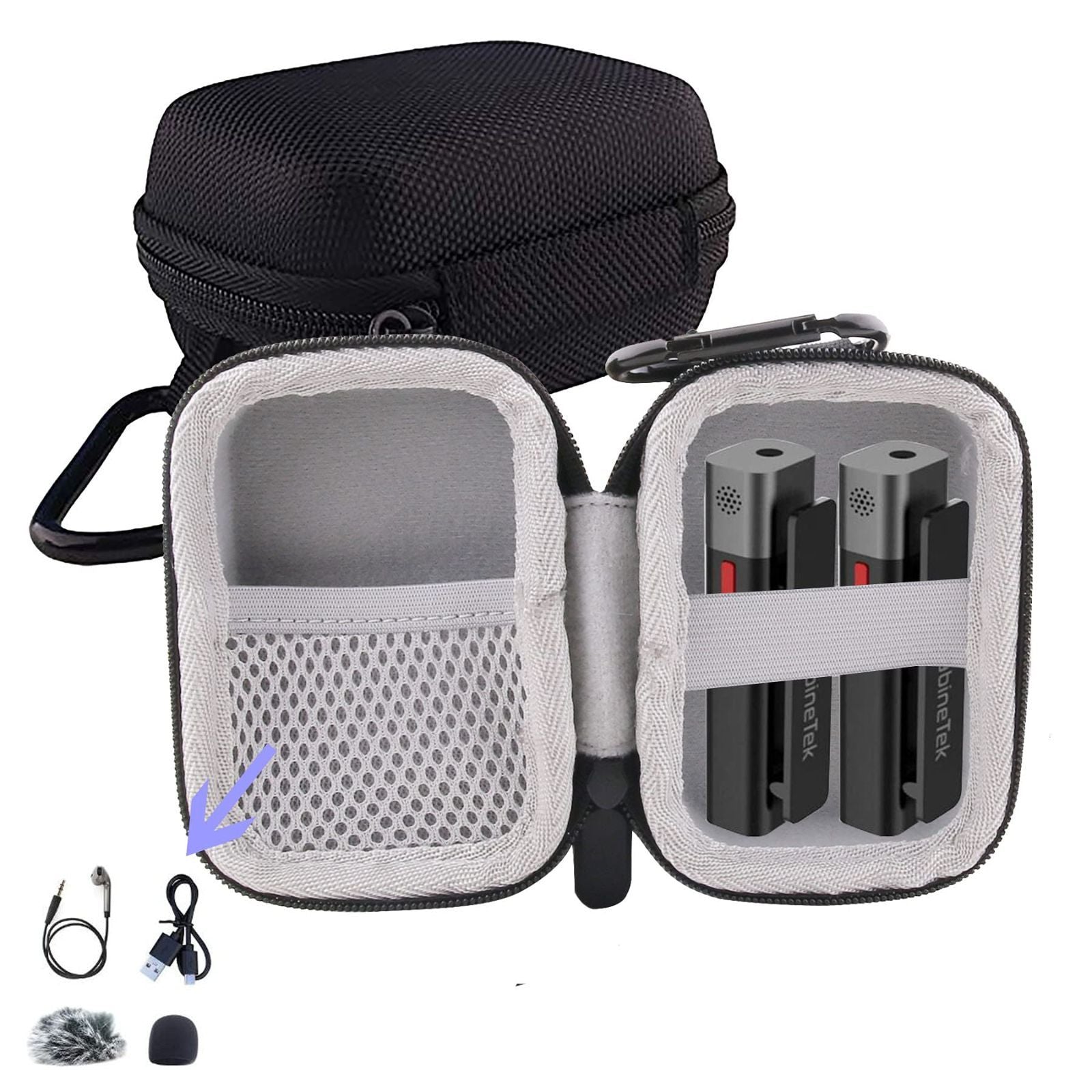 Case Werjia Zoom F2-Bt/ F2 /Sabinetek Smartmike+