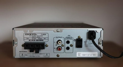 Onkyo Radio Tuners T-405X Fm/Am