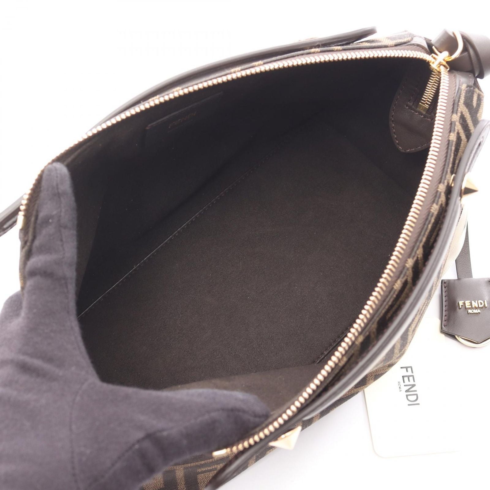 Fendi Handbag By The Way Soft Medium Ff 2Way 8Bl155Afpmf1Gl7