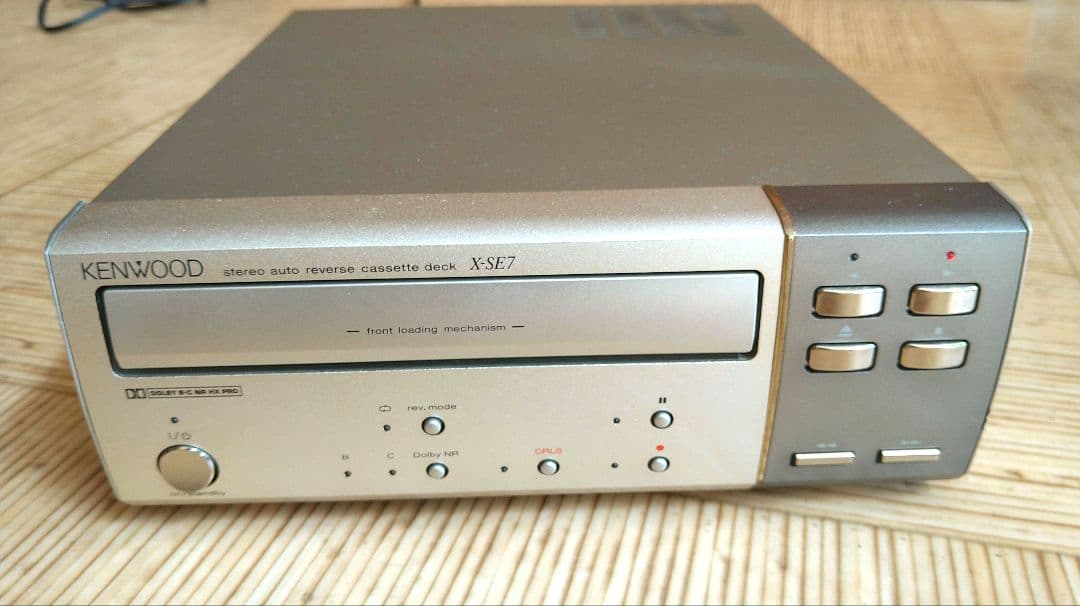Kenwood Cd Md Cassette Deck X-Se7