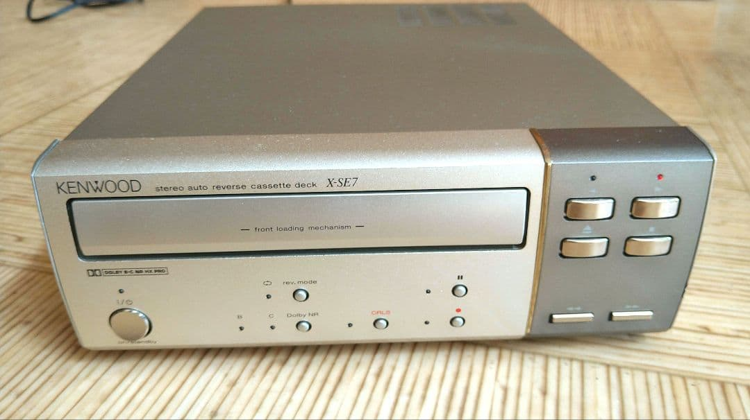 Kenwood Cd Md Cassette Deck X-Se7