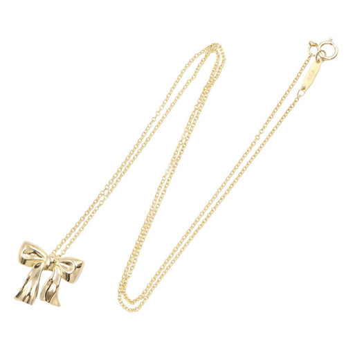 Tiffany Necklace Co K18 Used A