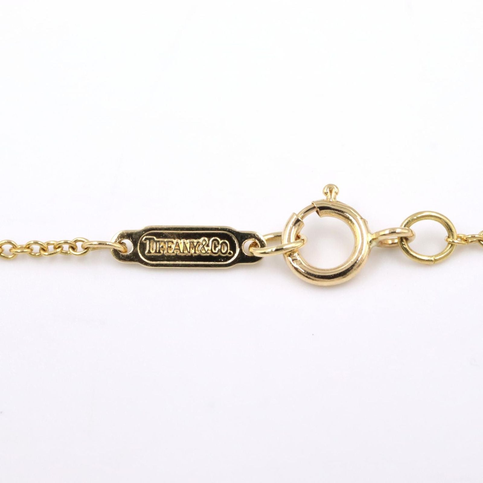 Tiffany Necklace Co K18 Used A