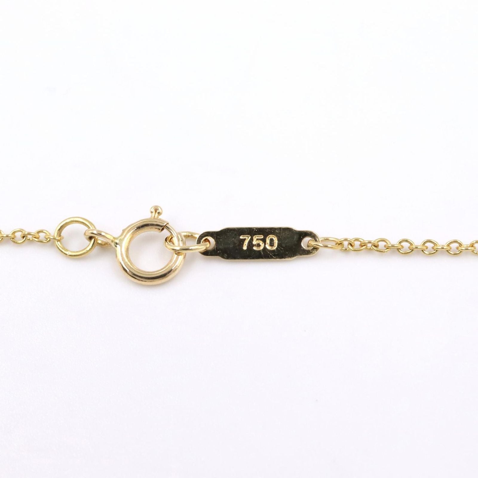 Tiffany Necklace Co K18 Used A