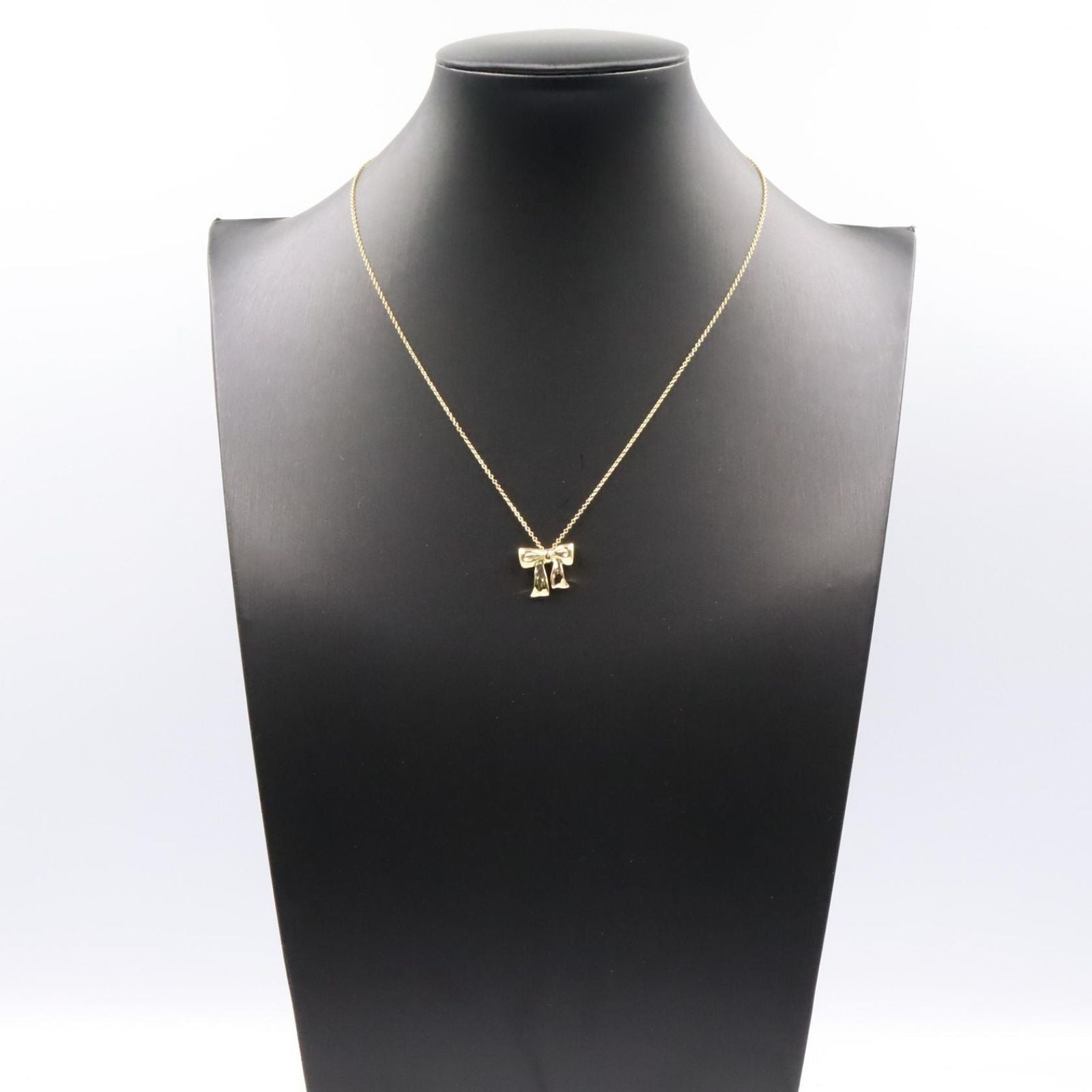 Tiffany Necklace Co K18 Used A