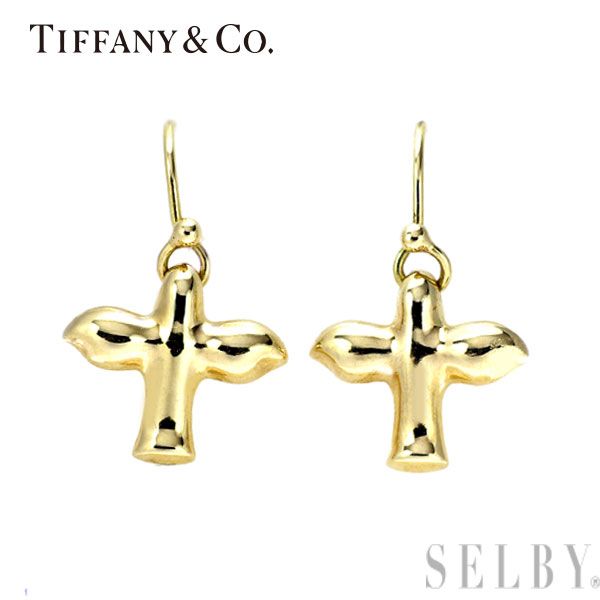 Tiffany Earrings (For Both Ears) K18Yg