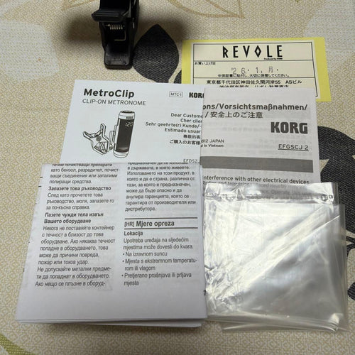 Korg Metronomes Metroclip
