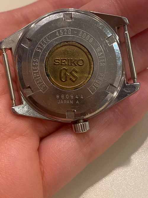 Grand Seiko Hand -Wound Clock Gs 36000 4520-8000