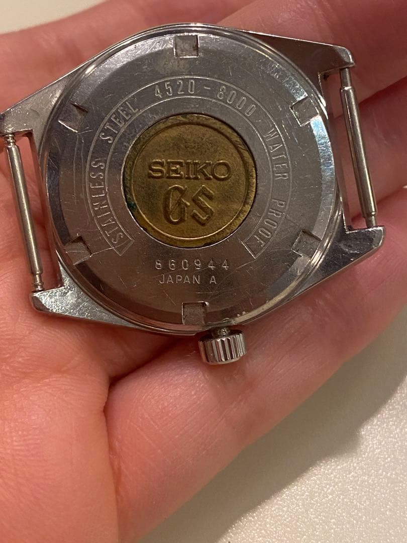 Grand Seiko Hand -Wound Clock Gs 36000 4520-8000