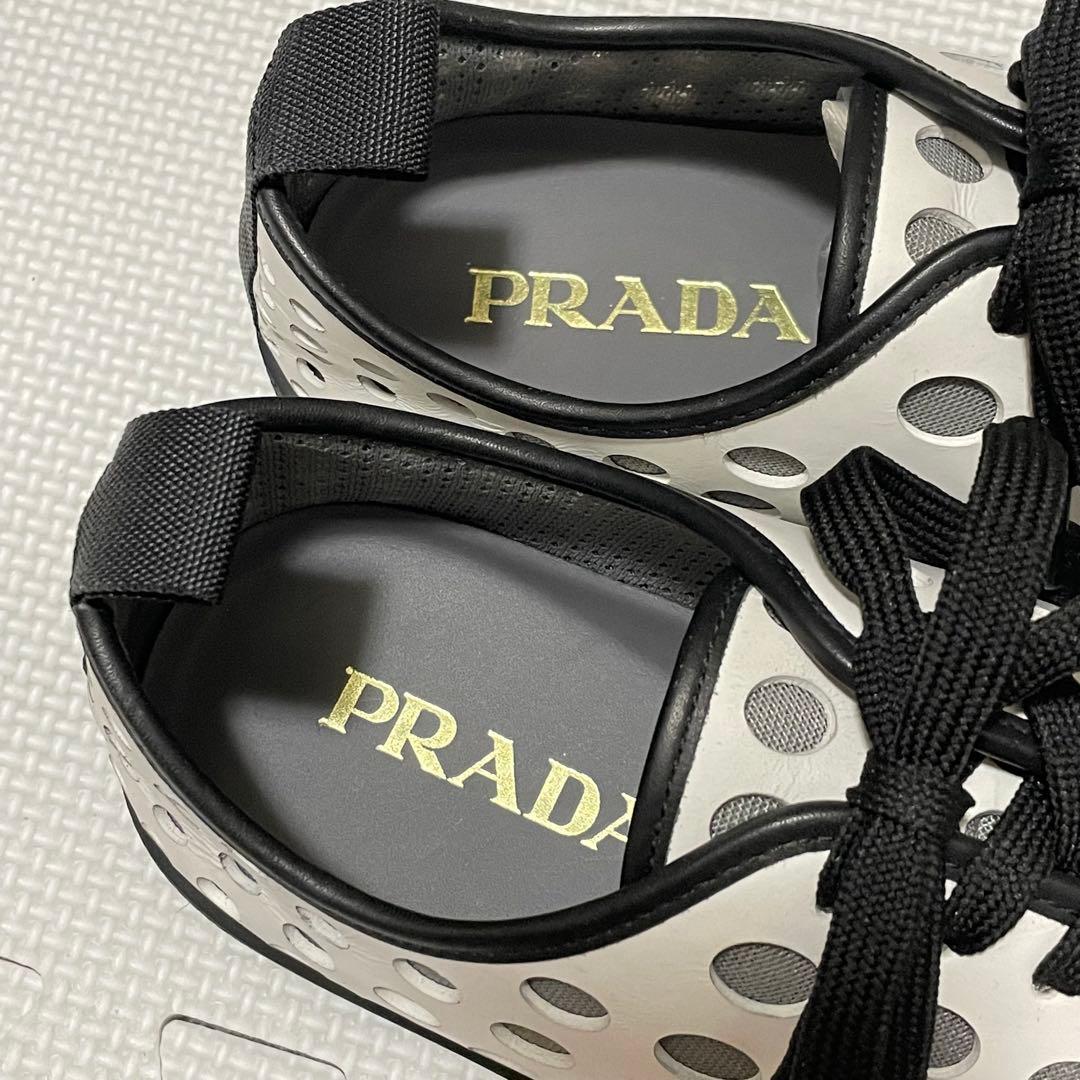 Prada Sneakers Archive Punch Leather