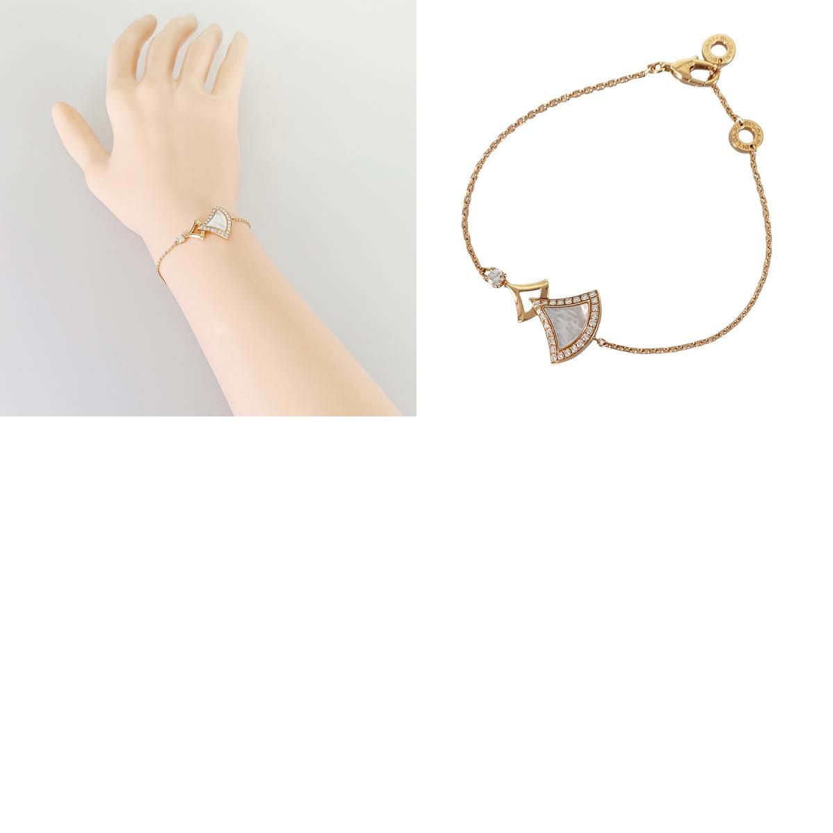 Bvlgari Bracelet 358683 K18Pg Sss