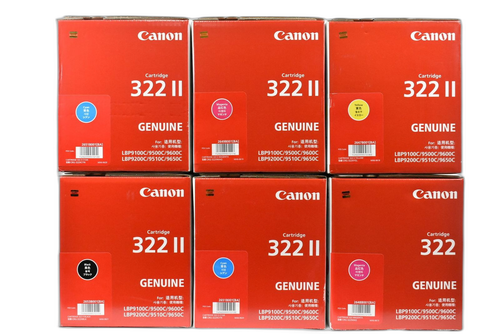 Toner Cartridge 322 4 6 Canon Itiy9Wfmixh4-D-Y14-Byebye