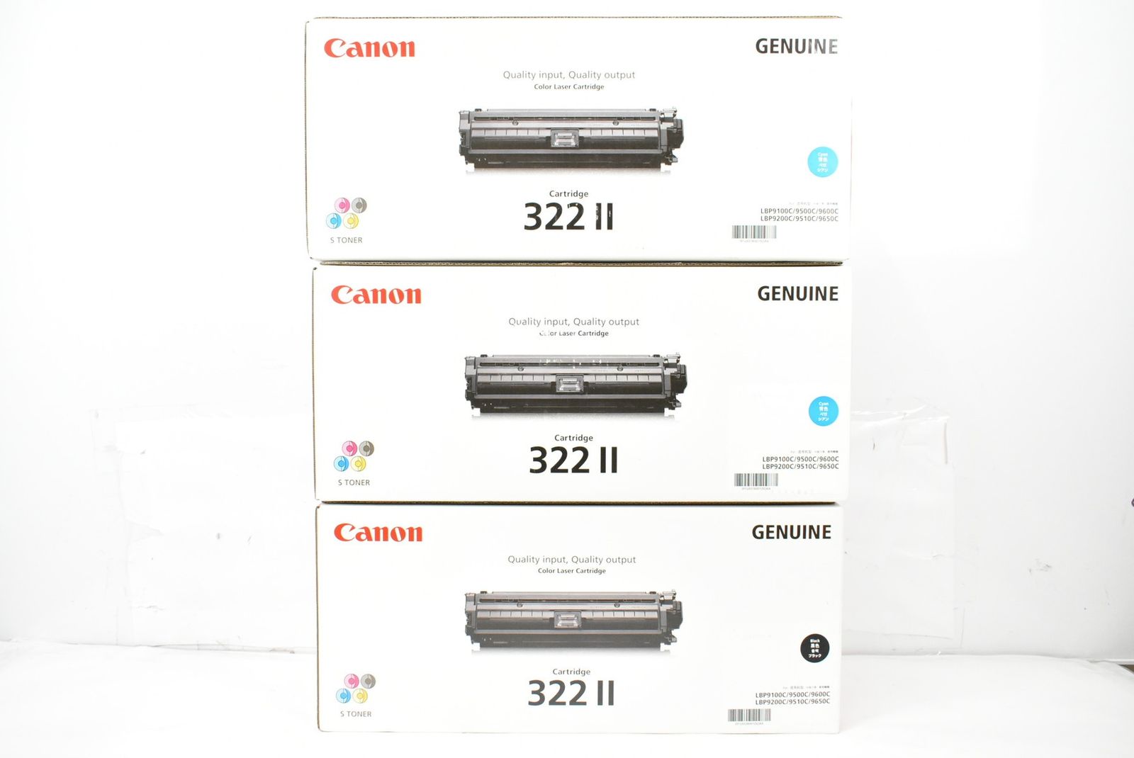 Toner Cartridge 322 4 6 Canon Itiy9Wfmixh4-D-Y14-Byebye