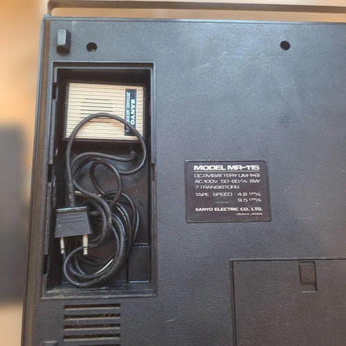 Sanyo Open-Reel Players Mr-115
