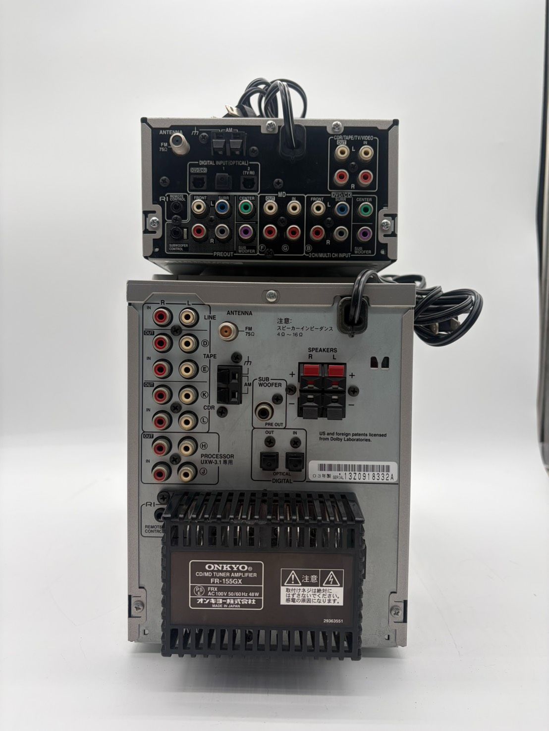 Onkyo Preamplifier Pr-155Ax Fr-155Gx