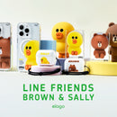 Earphone Case Airpods Pro 2 Airpodspro2 Elago Line Friends Brown Sally