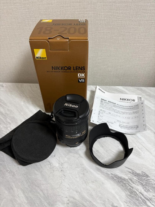 Nikon Zoom Lenses Af-S Dx 18-200Mm F3.5-5.6G Ii