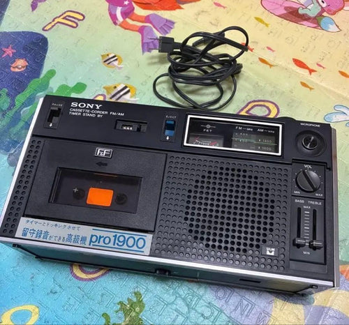 Sony Cassette Players Cf-1900