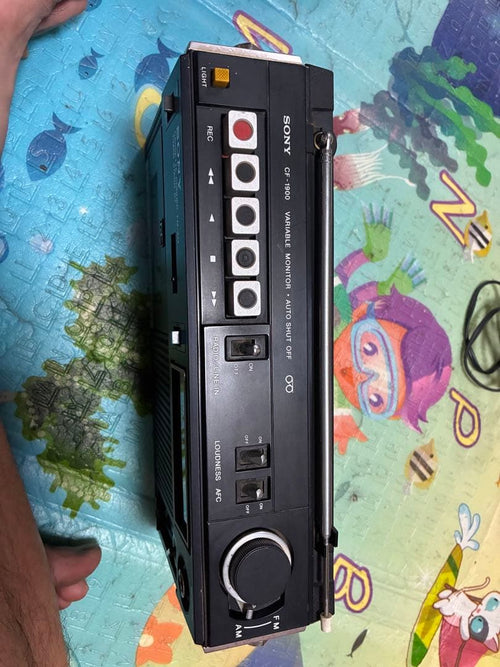 Sony Cassette Players Cf-1900
