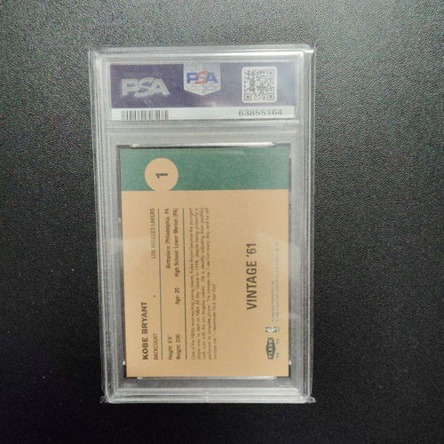 Nba Kobe Bryant Psa 8 2